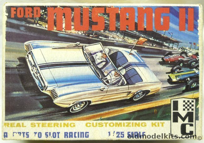 IMC 1/25 Ford Mustang II Ford Styling Vehicle /The Prototype Mustang, 102-150 plastic model kit